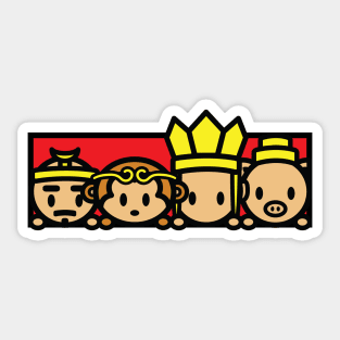 Monkey King Squad Sticker